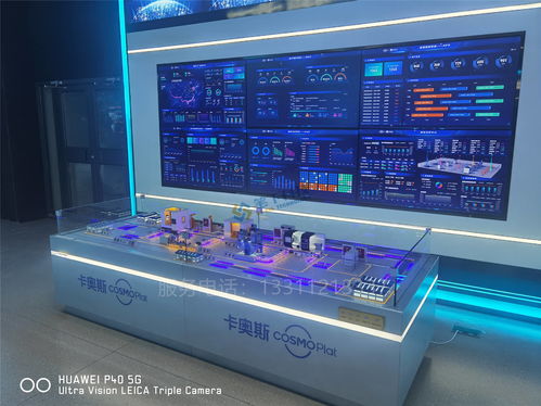 智能工厂沙盘 物联网与智能制造模型的媒体化呈现